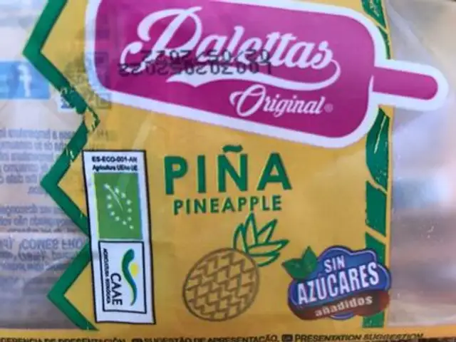 Helado piña