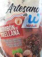 Helado de bombón de avellana