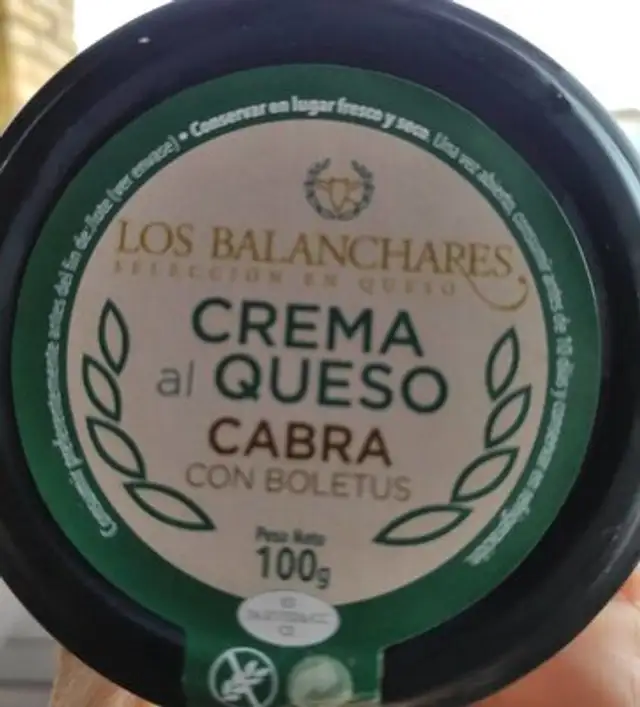 Crema al Queso Cabra con Boletus