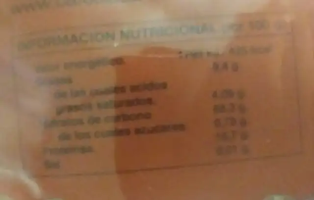 Cafés las Antillas - Campos café mezcla nutrition facts table