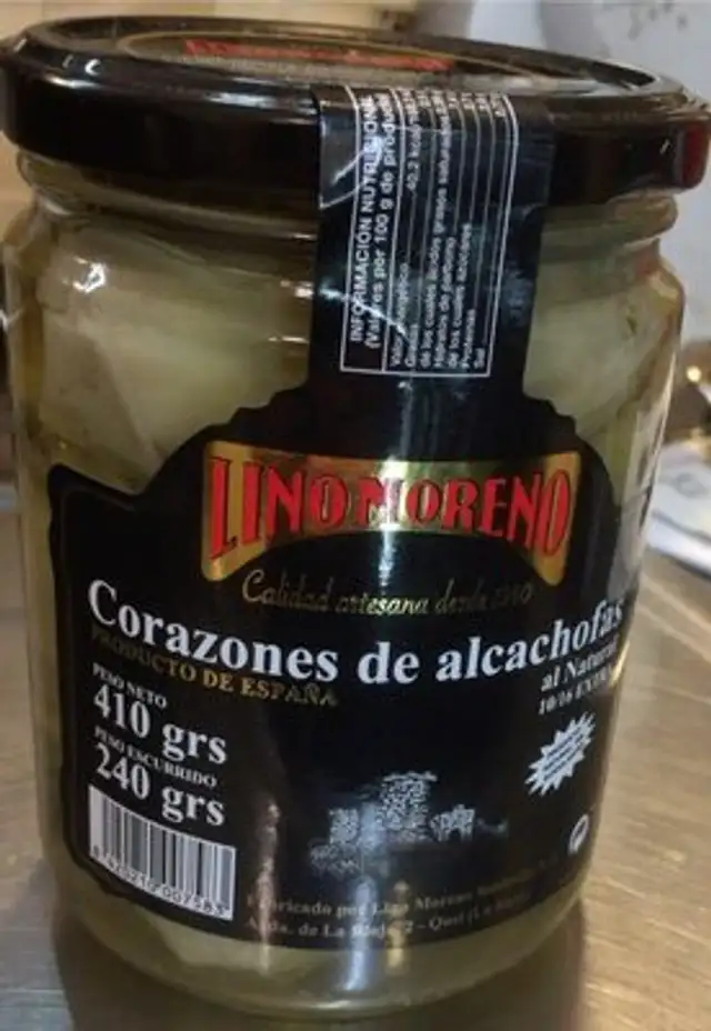 Corazones de alcachofa