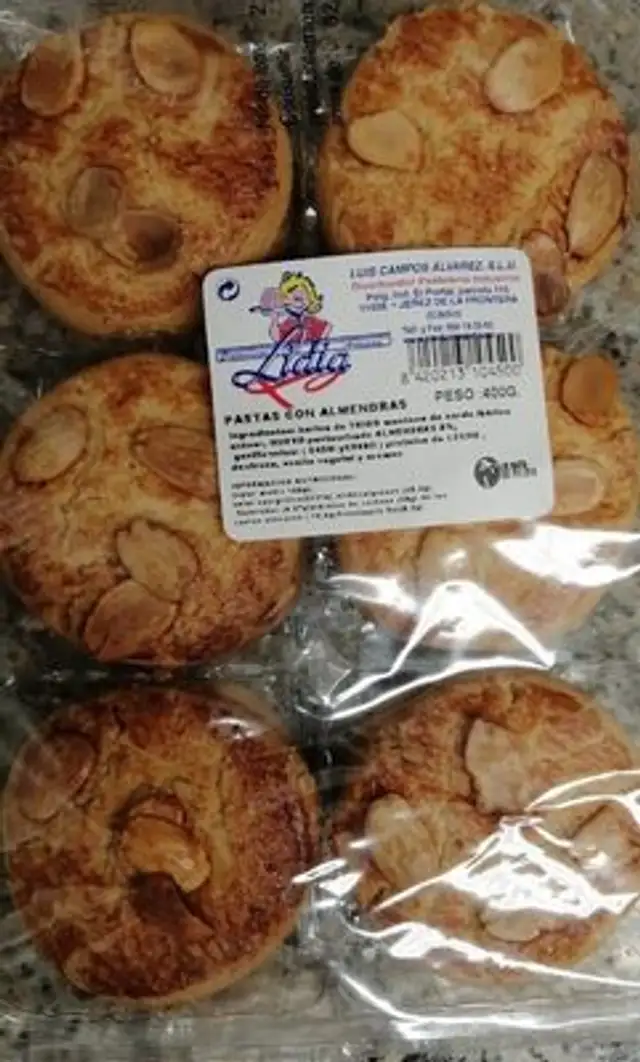 Pastas con almendras