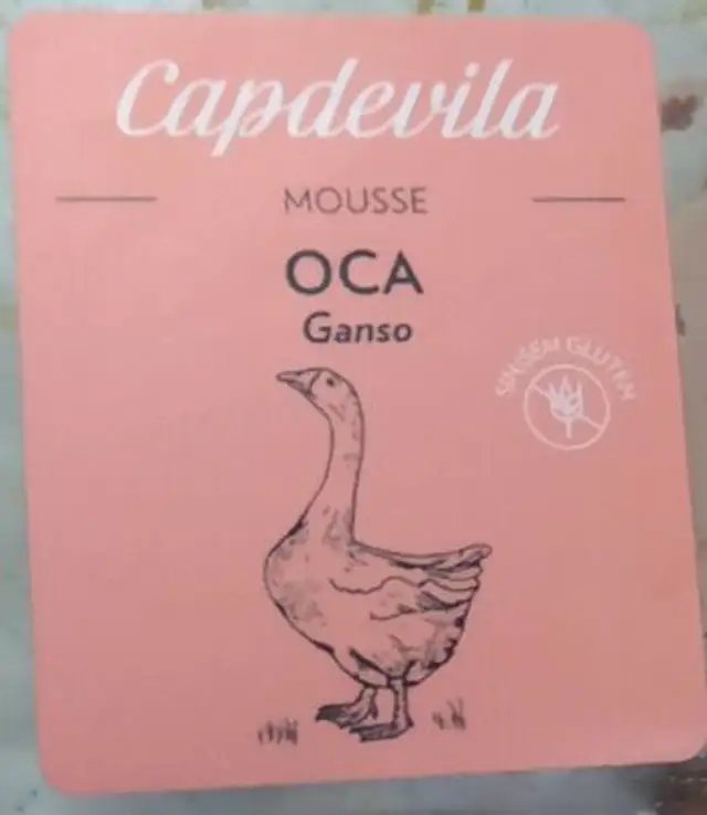 Mousse de hígado de oca