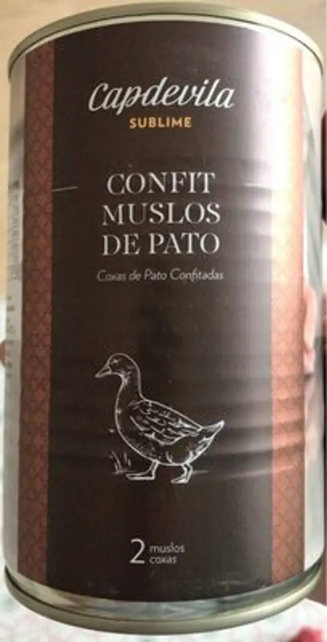 Confit canard