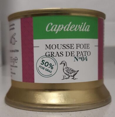 Mousse foie gras de pato
