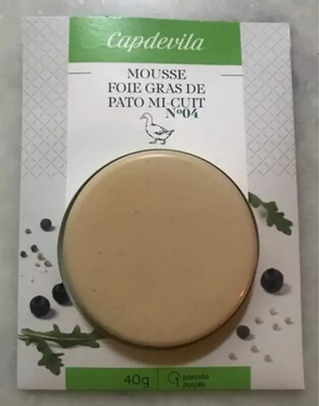 Mousse Foie Gras de Pato Mi-Cuit