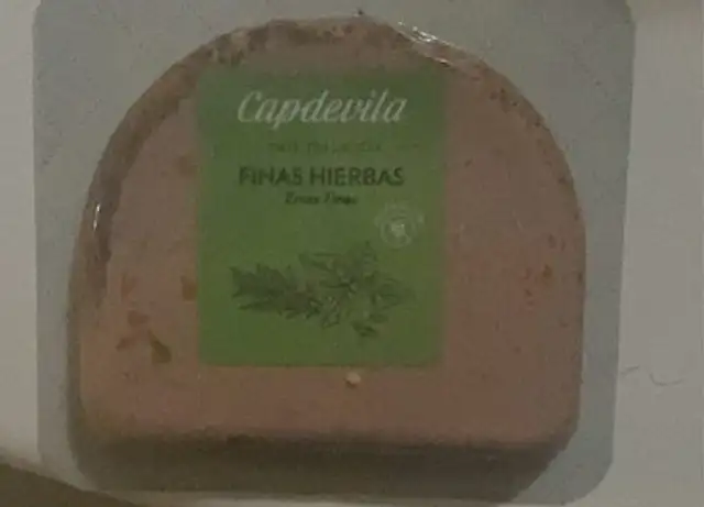 Paté higado cerdo a las finas hierbas