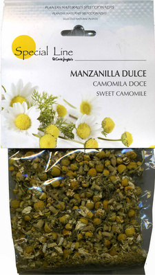 Manzanilla dulce front packaging