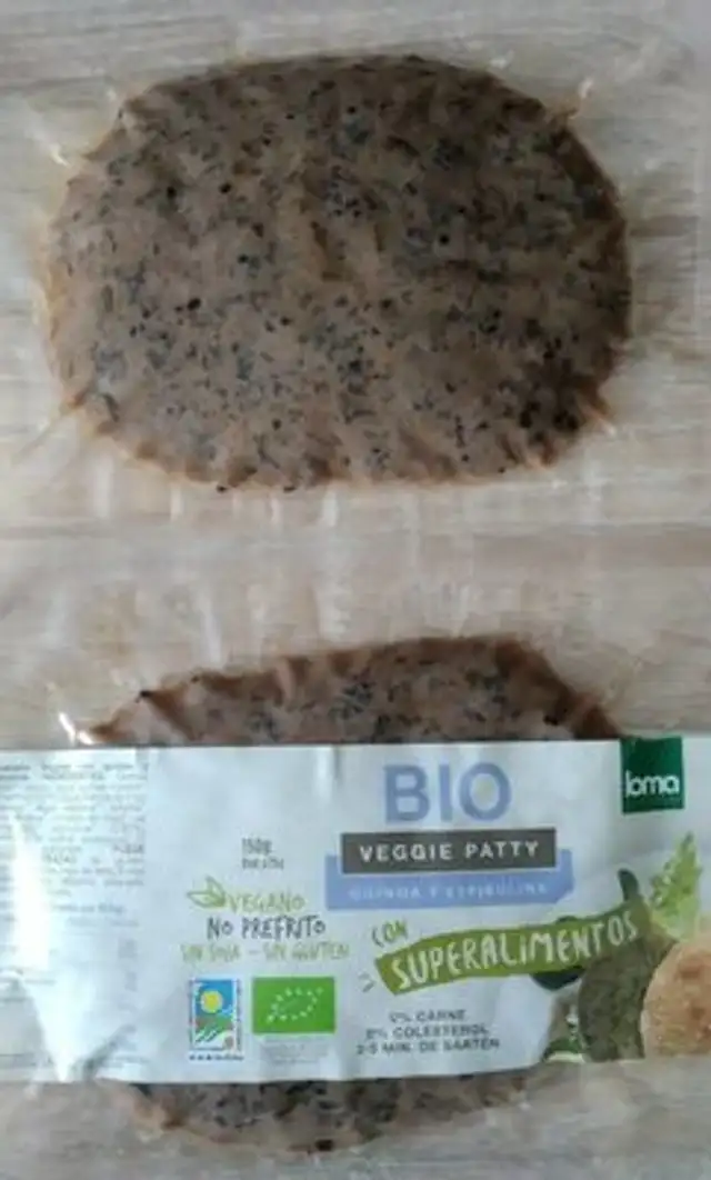 Bio veggie Patty Quinoa y Espirulina