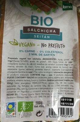 BIO Salchicha seitán