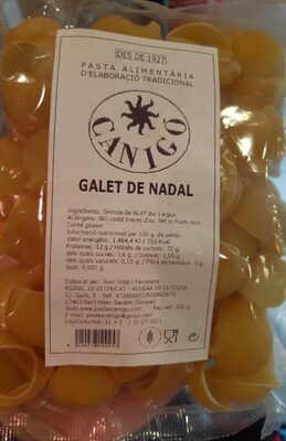 Galet front packaging
