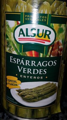 Espárragos verdes enteros