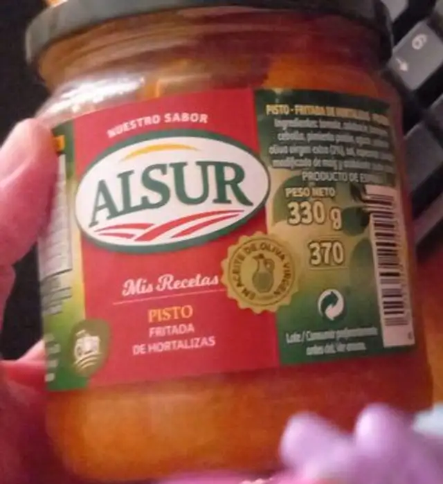 Pisto, fritada de hortalizas