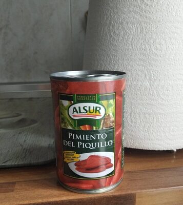 Pimientos del piquillo front packaging