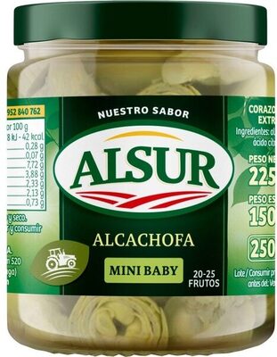 Corazones de alcachofa front packaging