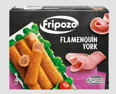 Flamenquín jamón york y queso