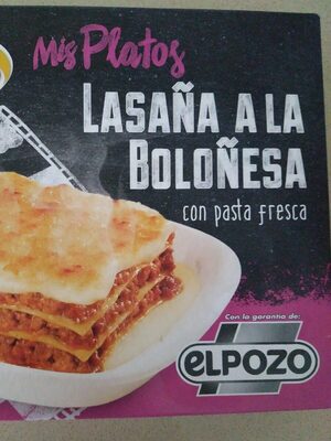 Lasaña a la boloñesa