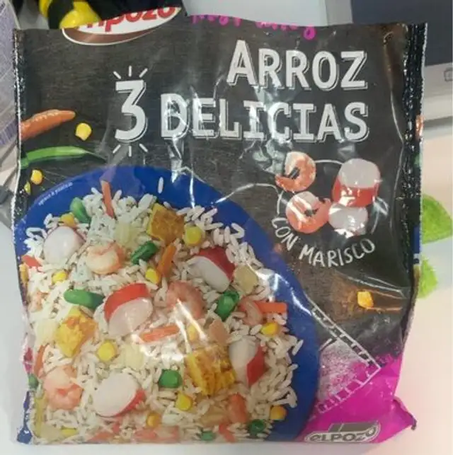 Arroz 3 delicias con mariaco