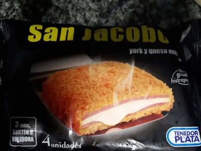 San Jacobos York y queso empanado