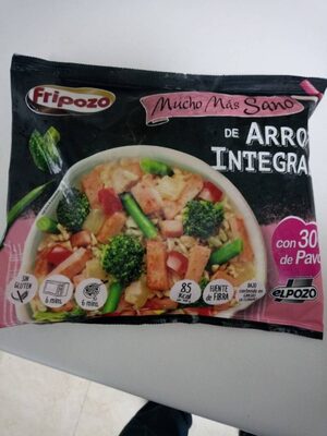 Arroz integral pavo y broccoli
