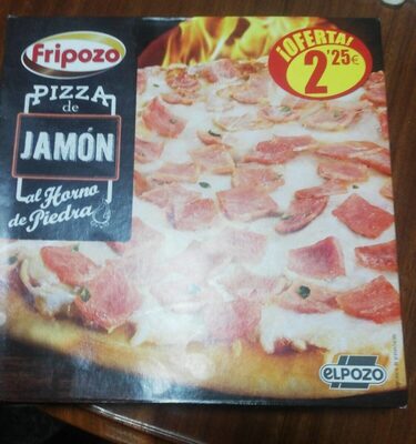 Pizza jamon