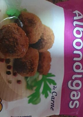 Albondigas de carne front packaging
