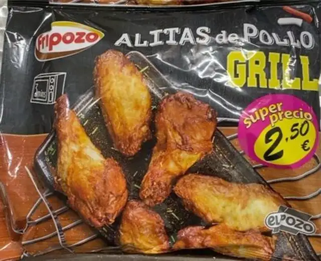Alitas de Pollo Grill