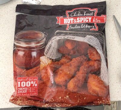 Chicken breast hot&spicy front packaging