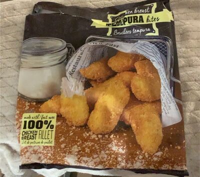 Chicken breast tempura bites bouchées tempura