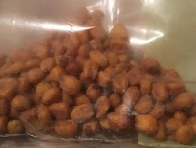Maiz frito crujiente sabor barbacoa