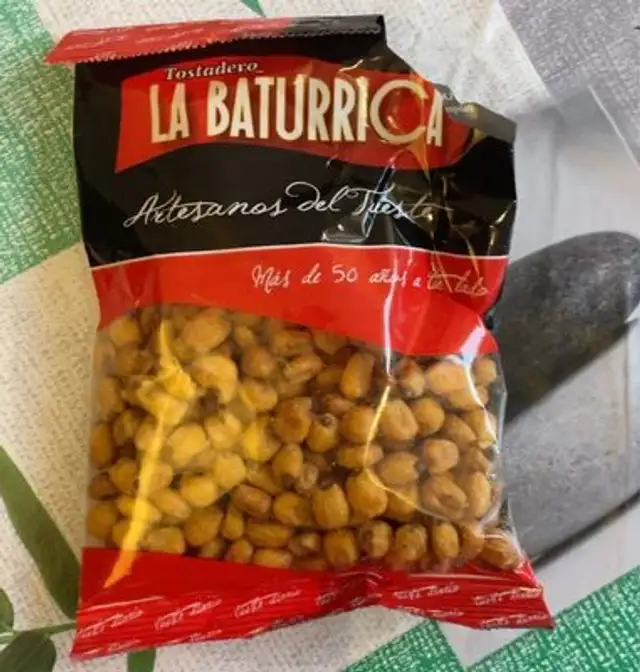 Maïs grillé salé