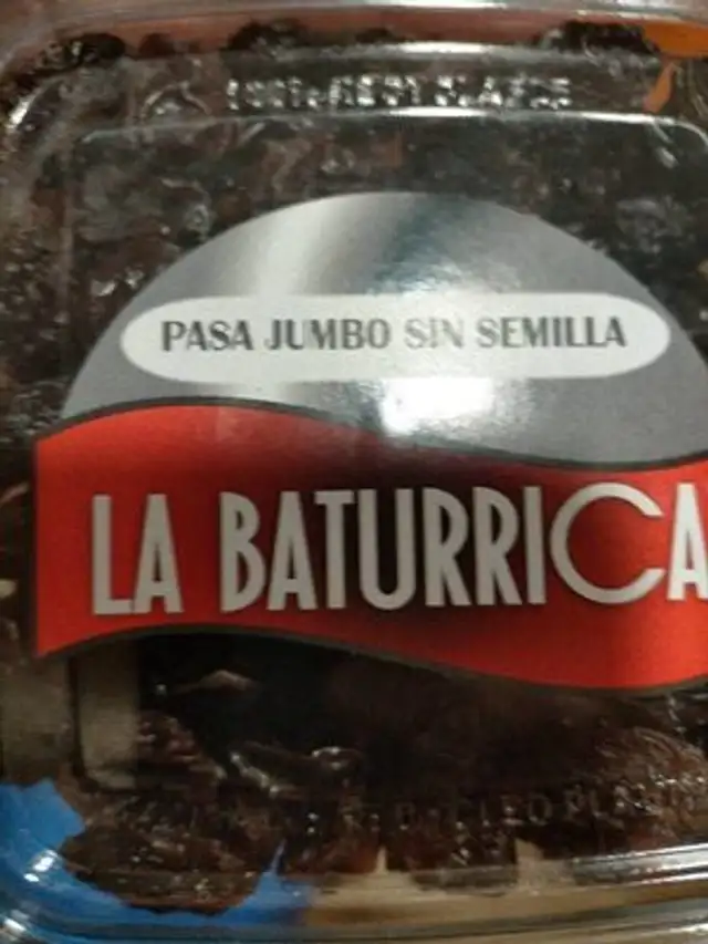 Pasa Jumbo sin semilla