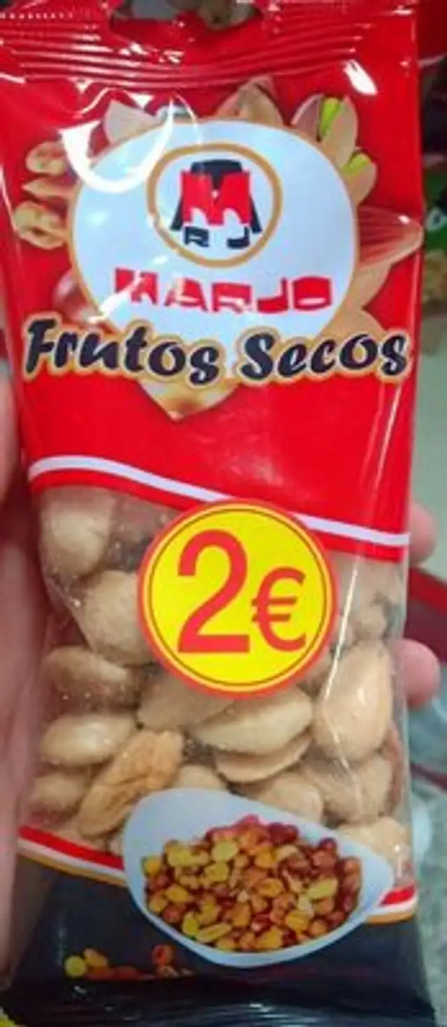 Almendras tostadas con sal