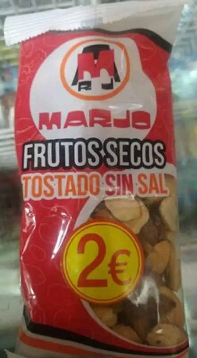 Frutos secos tostados sin sal