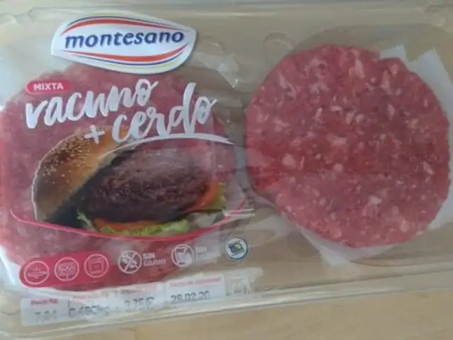 Hamburguesas vacuno cerdo