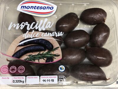 Morcilla dulce Canaria front packaging
