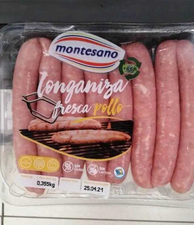 Longaniza fresca pollo