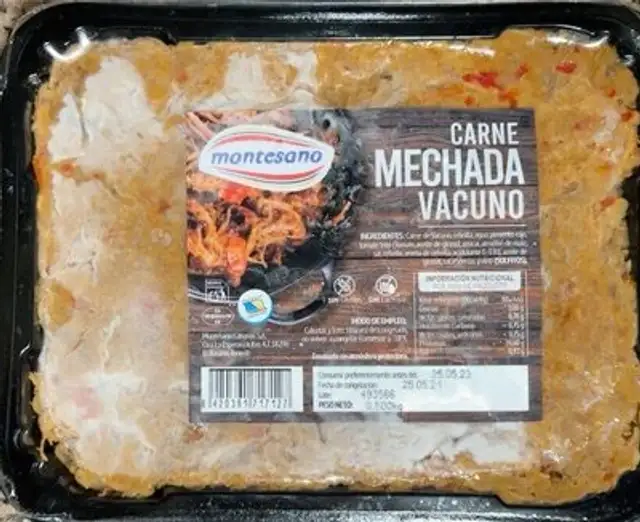 Carne mechada vacuno