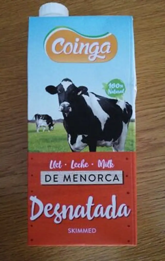 Llet de Menorca Desnatada