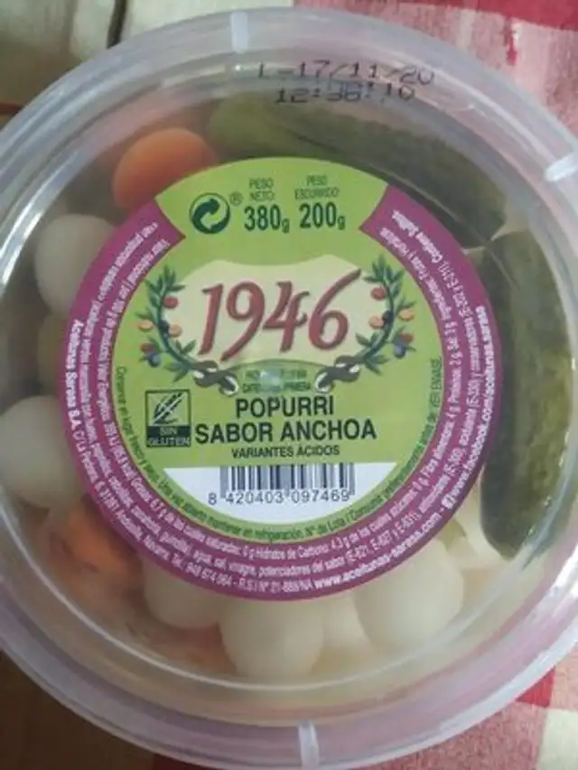 Popurrí sabor anchoa