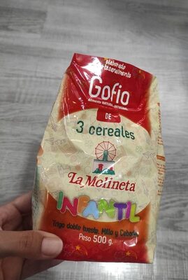 Gofio de 3 cereales infantil