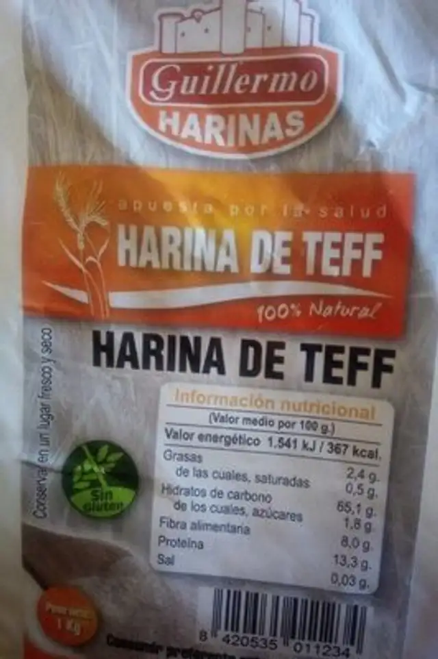 Harina de teff