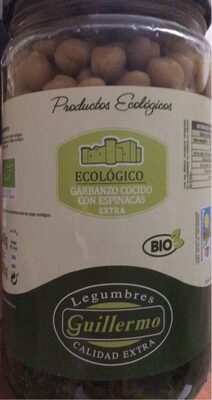 Garbanzo cocido con espinacas extra