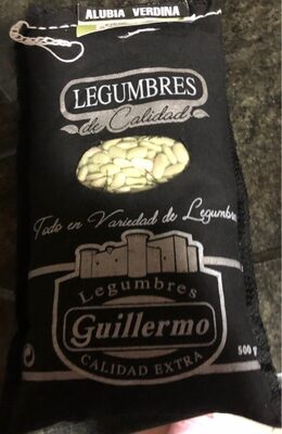 Alubia Verdina Legumbres Guillermo front packaging