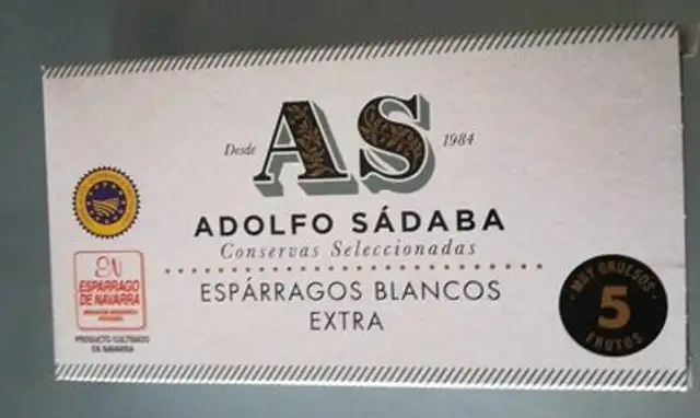 Espárragos Adolfo Sadaba