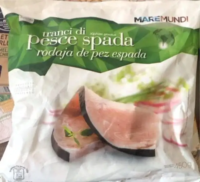 Tranci di pesce spada