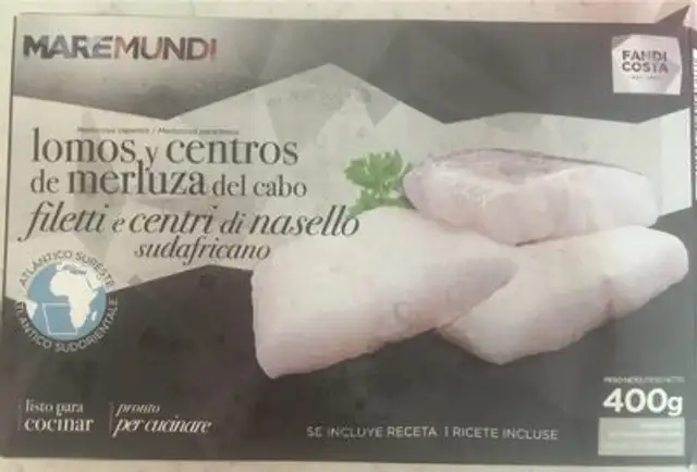Lomos y Centros de Merluza del Cabo
