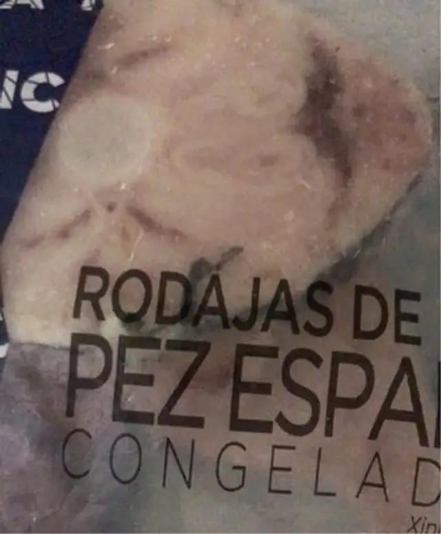 Rodajas de pez espada congeladas