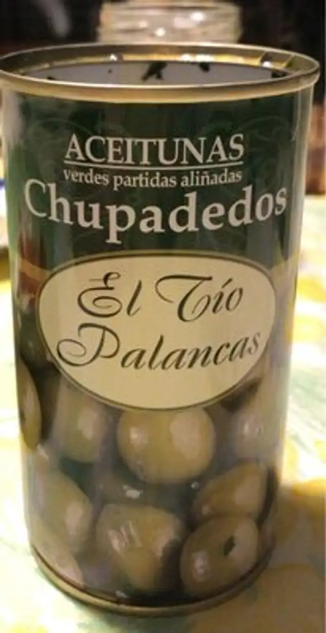 Aceitunas chupadedos