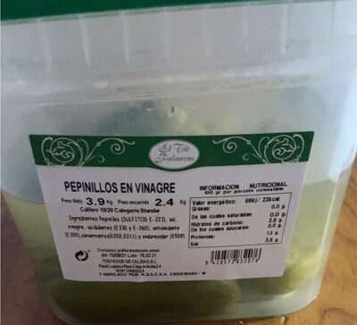 Pepinillos en vinagre